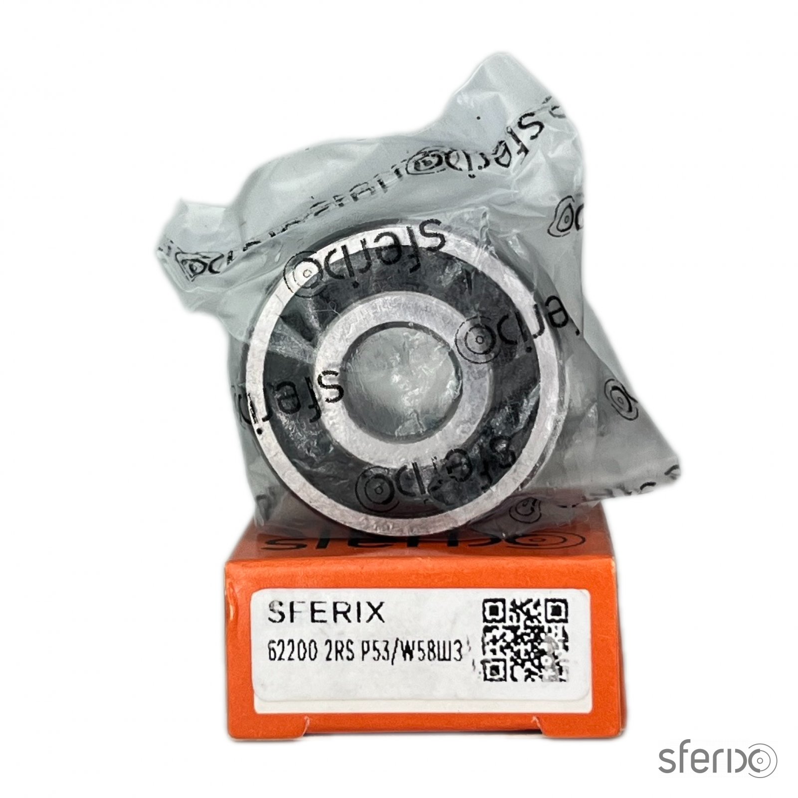 Радиальный однорядный подшипник 62200 2RS P53/W58Ш3 SFERIX - Сферикс - фото -  5